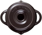 Staub Cast Iron 9.5-inch Vertical Chicken Roaster - Matte Black, Made in France