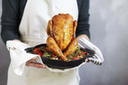 Staub Cast Iron 9.5-inch Vertical Chicken Roaster - Matte Black, Made in France