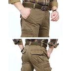 men's outdoor autumn and winter season tooling tactical retro pants