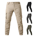 men's multi-pocket athleisure cotton pants