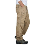 casual multi - color multi - pocket multi - functional loose