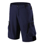 men's quick dry breathable panel multi-pocket tactical sports cycling shorts