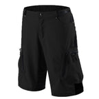 men's quick dry breathable panel multi-pocket tactical sports cycling shorts