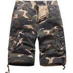 men's outdoor sports camo cargo shorts