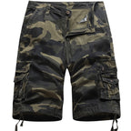 men's outdoor sports camo cargo shorts