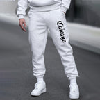 chicago print sweatpants