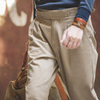 retro minimalist military mens trousers for officers