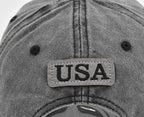 European And American Washed And Old USA Embroidered Basebal