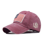 USA Letter Printed Retro Baseball Hat