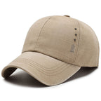 New Simple Men's Washed Baseball Cap Outdoor Leisure Middle-aged Cap Sports Riding Sunshade Sun Hat