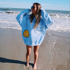 Vintage Long-sleeved Printed Sweatshirt