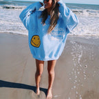 Vintage Long-sleeved Printed Sweatshirt