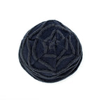 Men's Outdoor Pullover Warm Black Five-star Knitted Hat