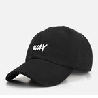 Sun Protection Sun Hat Letter Embroidered Baseball Cap