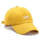 Sun Protection Sun Hat Letter Embroidered Baseball Cap