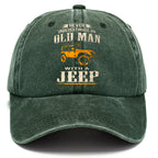 Old Man Jeep Sun Hat