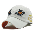 Embroidered Peaked Cap Outdoor Sun Hat