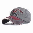 Washed Cotton Embroidery Patch Baseball Cap