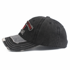 Washed Cotton Embroidery Patch Baseball Cap