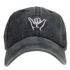 Men's Casual Embroidery Washed Baseball Cap