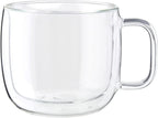 ZWILLING J.A. Henckels Cappuccino Mug Set, Clear