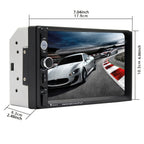 Car Multimedia Player 1080P High Resolution FM Audio Support Mirror Link Backup Camera Support Remote Control AUX Audio For IOS/Android