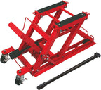 BIG RED T64017 Torin Hydraulic Powersports Lift Jack (Motorcycle, ATV, UTV, Snowmobile): 3/4 Ton (1,500 lb) Capacity, Red