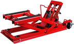 BIG RED T64017 Torin Hydraulic Powersports Lift Jack (Motorcycle, ATV, UTV, Snowmobile): 3/4 Ton (1,500 lb) Capacity, Red