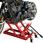 BIG RED T64017 Torin Hydraulic Powersports Lift Jack (Motorcycle, ATV, UTV, Snowmobile): 3/4 Ton (1,500 lb) Capacity, Red