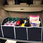 Car Trunk Cargo StoraBag, Foldable Black StoraBox For Car And Trunk