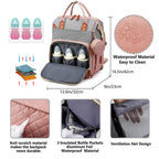 Diaper Bag Backpack, Trendy Bag, Diaper Backpack Bag With A Changing Station, Multifunction Waterproof LarTravel Back Pack, Christmas, Halloween, Thanksgiving Day Gift