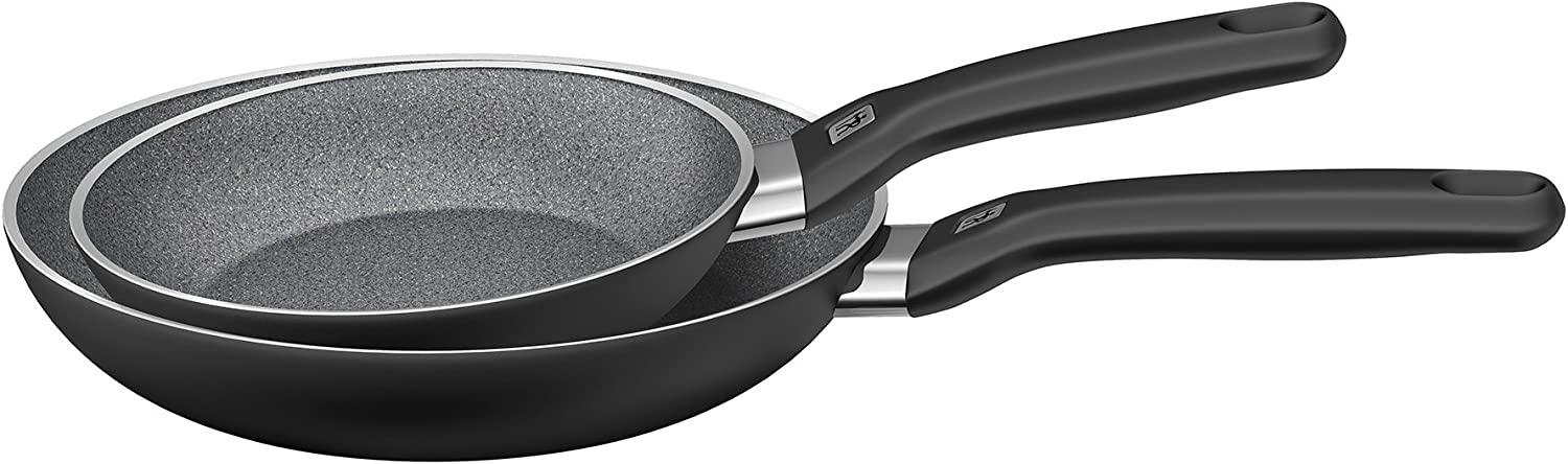 J.A. Henckels International Tuscany 2-pc 8-inch & 10-inch Aluminum Nonstick Fry Pan Set - Granite