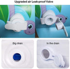 ARTF 1.3/1.5/1.8/2.1/2.6m Inflatable Swimming Pool,Summer LarInflatable Family Outdoor Rectangle Swimming Pool, Garden, Parties, Apply to Kids and Adults,Family Kids Water Play Fun Backyard Toy
