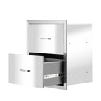 Outdoor Kitchen BBQ Island Components  Steel Drawer StoraCooking