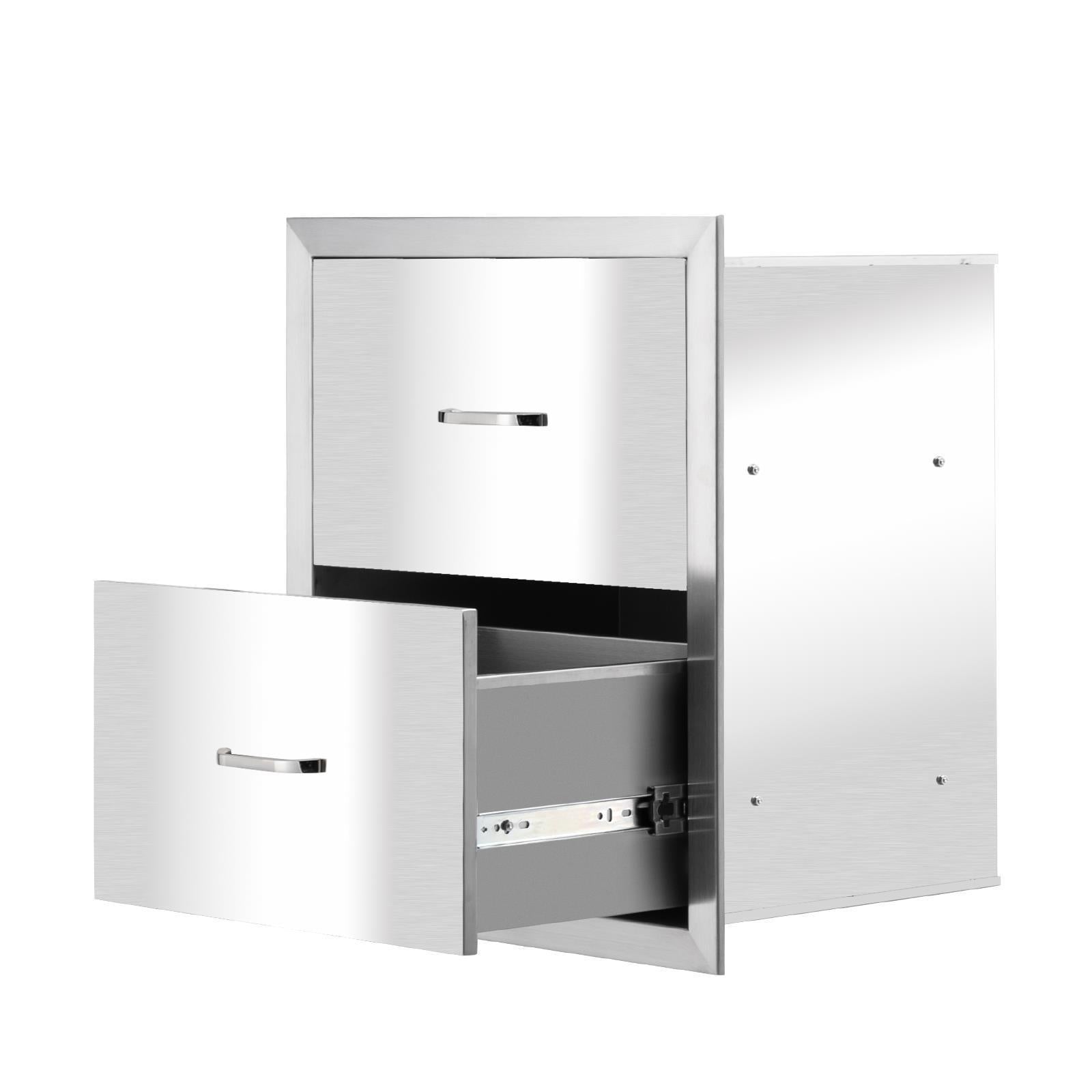 Outdoor Kitchen BBQ Island Components  Steel Drawer StoraCooking