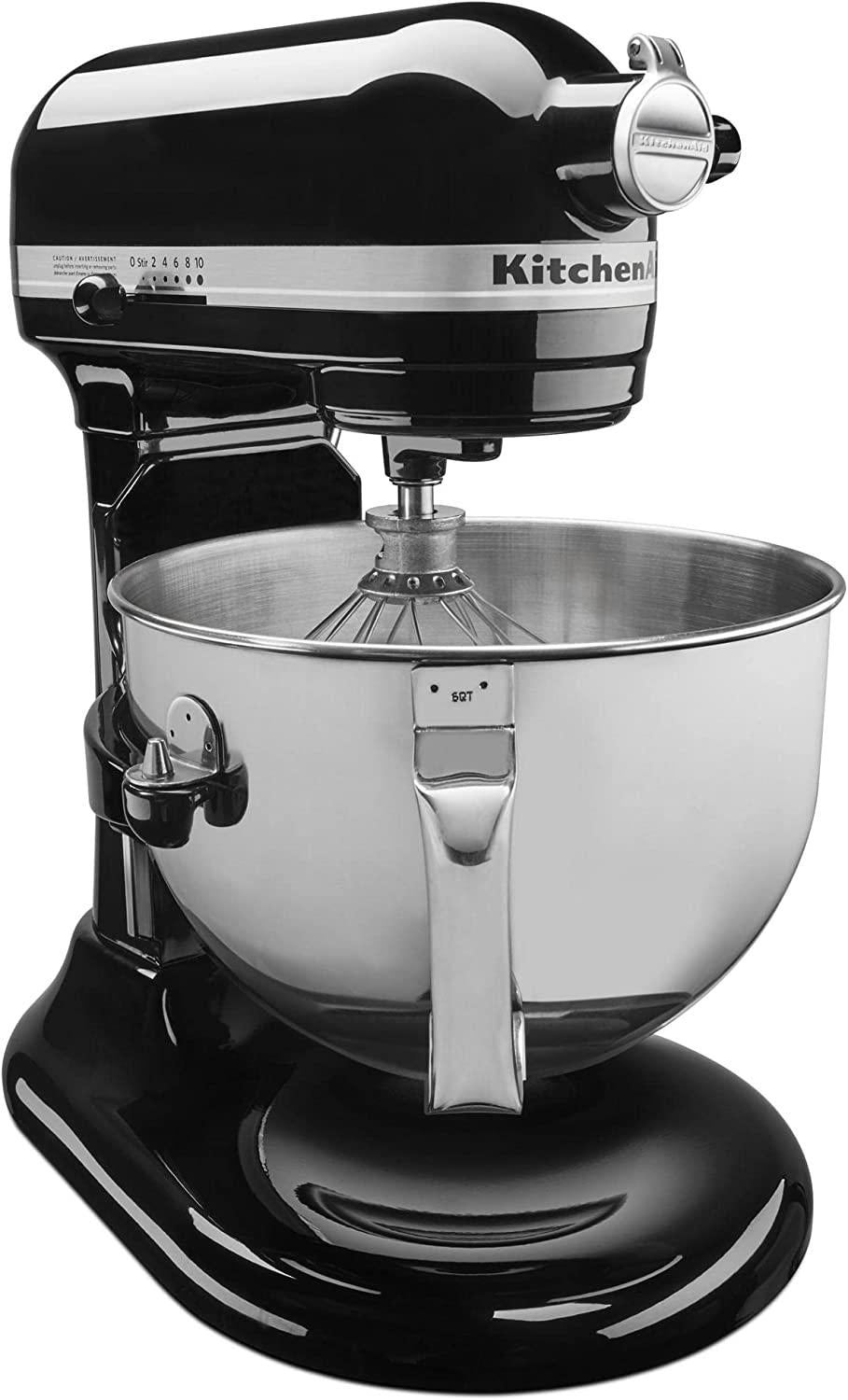 KitchenAid KP26M1XOB 6 Qt. Professional 600 Series Bowl-Lift Stand Mixer - Onyx Black