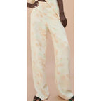 tie dye high waist loose trouser