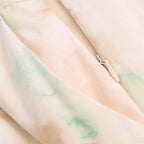 tie dye high waist loose trouser
