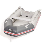 Hydro Force 110 Inch Inflatable Boat Set with Oars and Pump (2 Pack)