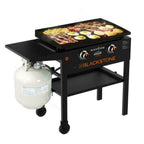 Griddle CooStation Adventure Ready Side Shelf Outdoor Home 2-Burner 28"