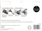 Amazon Basics 5-Blade Razor Refills for Men with Dual Lubrication and Precision Beard Trimmer, 12 Cartridges (Fits Amazon Basics Razor Handles only) (Previously Solimo)
