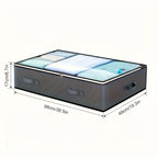 Simple Dustproof Zipper Organizer, Lightweight Underbed StoraBag, Versatile Container