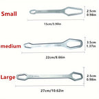 1pc 3-24mm Multi-functional Double Head Wrench Household Tools Universal Self-tightening Adjustable Special-shaped Wrench Portable Hand Tools
