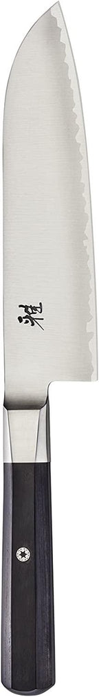 Miyabi Koh Santoku Knife,Black/Stainless Steel,7"