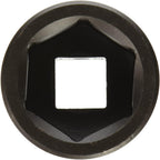 SK Hand Tool 85752 1-Inch Drive Standard Impact Socket, 52mm