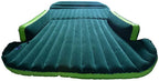 Believe in yourself SUV Car Inflatable Bed Outdoor Car Bed Car Rear Seat Child Travel Bed Sleeping Pad Folding Car Supplies (Color: Green)