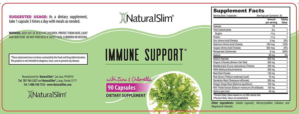 NaturalSlim Candiseptic Kit with Probiotics for Colon Detox & Cleanse - Immune System & Metabolism Support Kit (3 Pack)