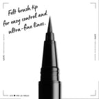 NYX PROFESSIONAL MAKEUP Epic Ink Liner, Waterproof Liquid Eyeliner - Black, Vegan Formula
