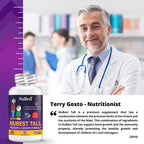 NuBest Tall 60 Capsules - Powerful Bone Growth Formula - Peak Bone Strength Capsules- Herbal Bone Health Supplement - for People Who Don’t Drink Milk Daily (Pack of 12)