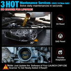 LAUNCH CRP123E OBD2 Scanner - ENG/ABS/SRS/AT Diagnostic Scan Tool With Oil/Throttle Reset/SAS Reset,Battery Test,AutoVIN,Car Code Reader For All Cars